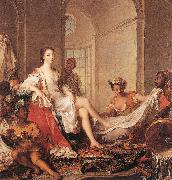 NATTIER, Jean-Marc Mademoiselle de Clermont en Sultane sg Spain oil painting reproduction
